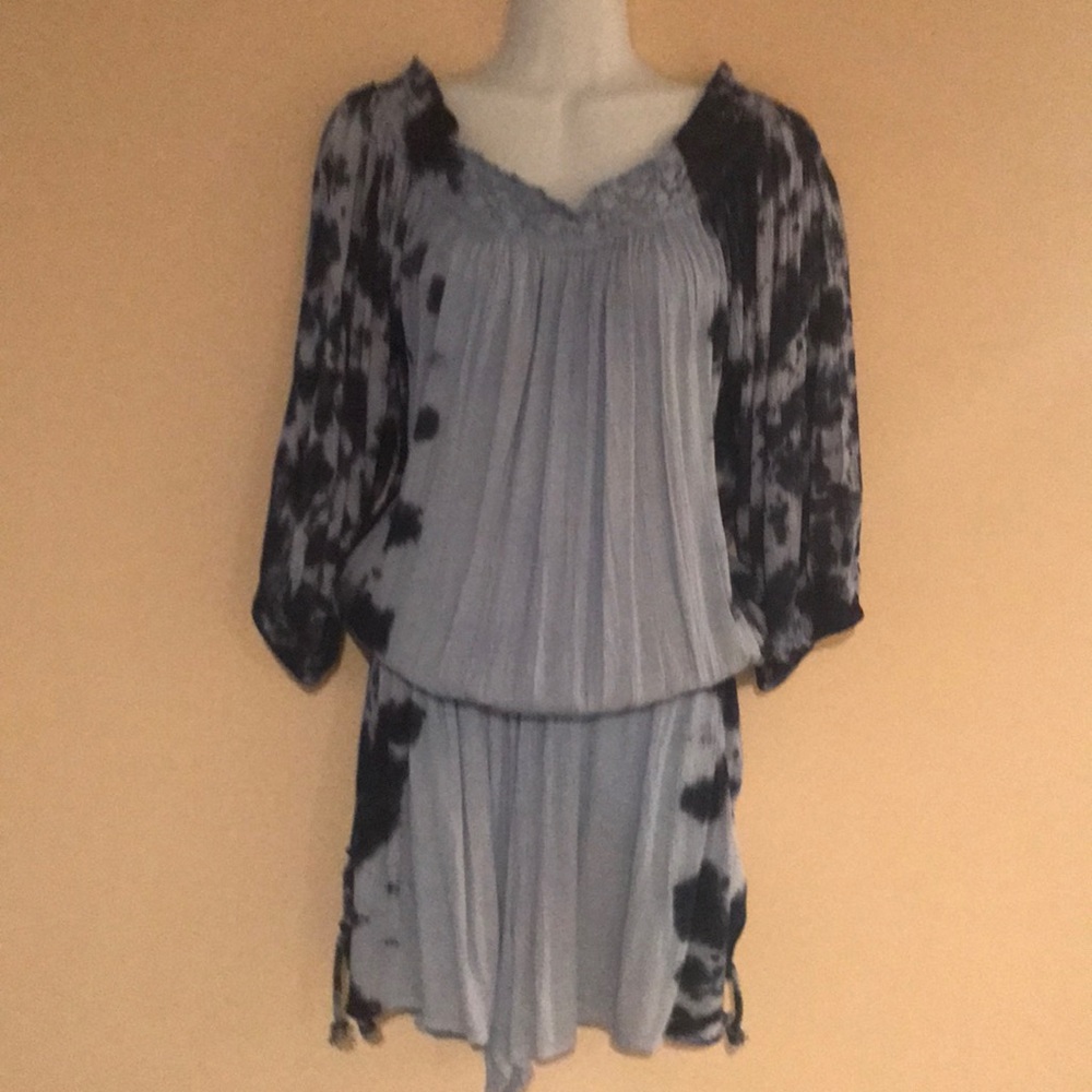 Blue island romper